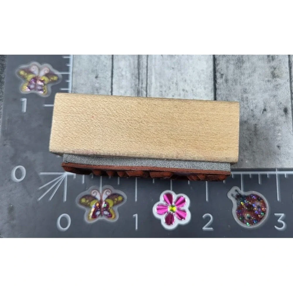 Judith I Do Lunch! 1995 Rubber Stamp Wood #Q68